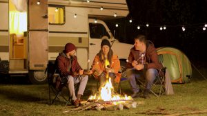 rustic RV camping